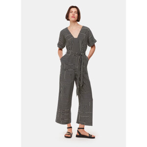 Whistles Angled Stripe Jumpsuit 